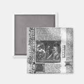 Aimant Comment Lancelot a embrassé Guinevere (Recto/Verso)