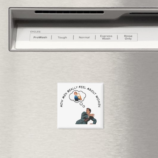 Aimant Comment les hommes se sentent à l'égard des femmes (In Situ (Lave-vaisselle))