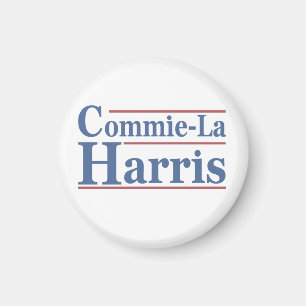 Aimant Commie-La Harris 2024 Funny Anti Kamala Harris