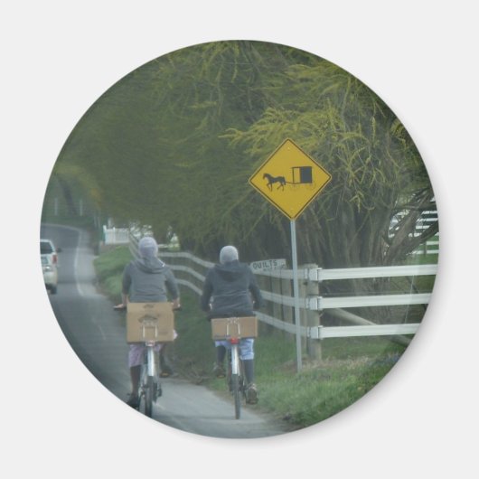 Aimant Communauté Amish (Devant)