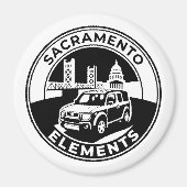 Aimant Communauté Sacramento Honda Element (Devant)