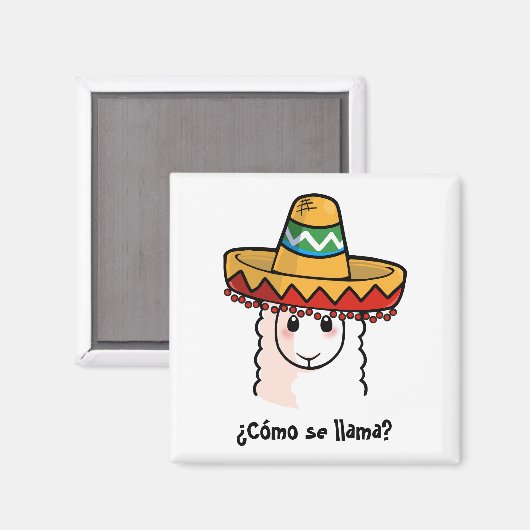 Aimant ¿Como se llama ? (Recto/Verso)