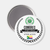 Aimant Comores (Recto/Verso)