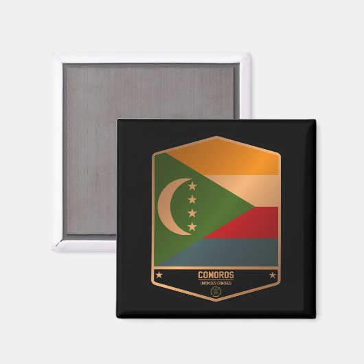 Aimant Comores (Recto/Verso)