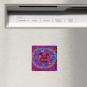 Aimant Compas Mola indienne de Kuna (In Situ (Lave-vaisselle))