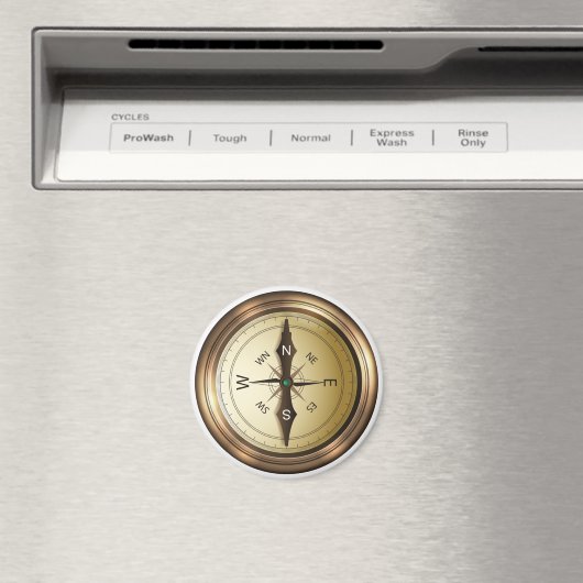 Aimant compas nord sud-est wes (In Situ (Lave-vaisselle))