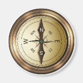 Aimant compas nord sud-est wes (Devant)