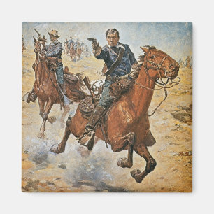 Aimant Complètement Sure : un soldat de la cavalerie des