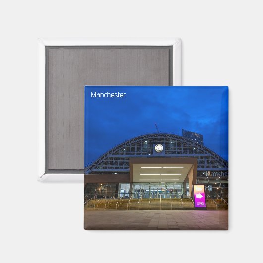 Aimant Complexe de convention centrale de Manchester (Recto/Verso)