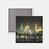 Aimant Complexe du sanctuaire de l'Imam Reza la nuit, Mac (Recto/Verso)