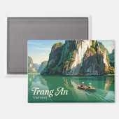 Aimant Complexe paysager de Trang An Vietnam (Recto/Verso)