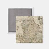 Aimant Composite Angleterre, Pays de Galles (Recto/Verso)