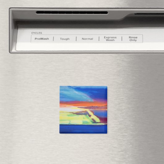 Aimant Composition Abstraite (In Situ (Lave-vaisselle))