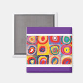 Aimant Composition concentrique, Kandinsky (Recto/Verso)
