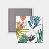 Aimant Composition tropicale (Recto/Verso)
