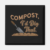 Aimant Compost de jardinage (Devant)