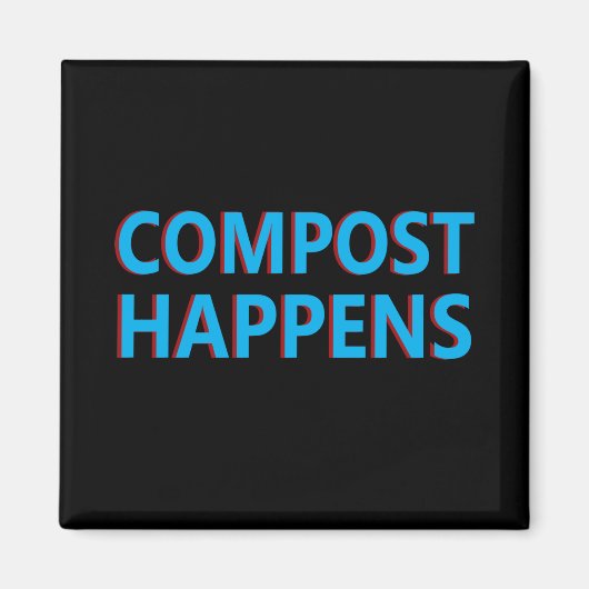 Aimant compostage se produit composter (Devant)