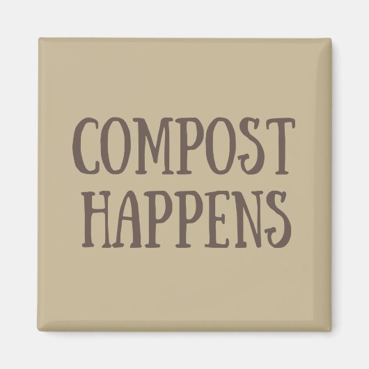 Aimant compostage se produit composter (Devant)
