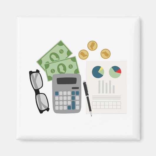 Aimant Comptable (Devant)