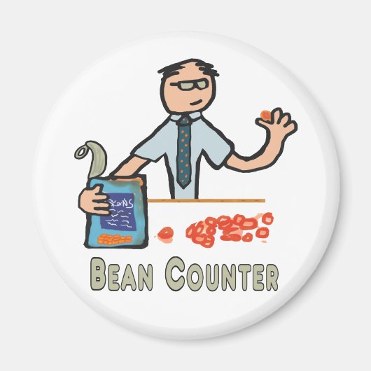 Aimant Comptable amusant Compteur principal (Devant)
