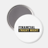 Aimant Comptable amusant Halloween -Fright Night (Recto/Verso)