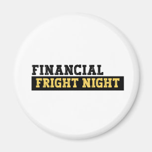 Aimant Comptable amusant Halloween -Fright Night