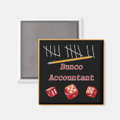 Aimant Comptable Bunco (Recto/Verso)