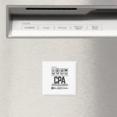 Aimant comptable public agréé - CPA (In Situ (Lave-vaisselle))