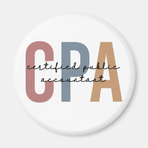 Aimant Comptable public certifié Retro CPA