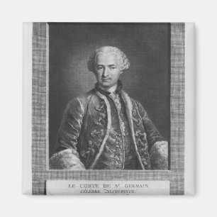 Aimant Compte de St Germain, alchimiste célèbre, 1783
