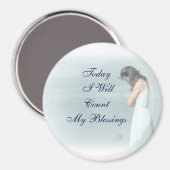 Aimant Compter mes bénédictions (Recto/Verso)