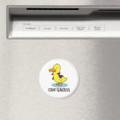 Aimant Compter Quackula Drôle Canard Pun (In Situ (Lave-vaisselle))