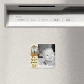 Aimant Compteur d'étable de 2 po x 2 po pour Faire-part d (In Situ (Lave-vaisselle))