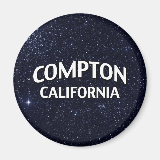 Aimant Compton Californie (Devant)