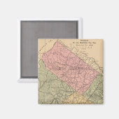 Aimant Comté d'Augusta, Virginie 2 (Recto/Verso)
