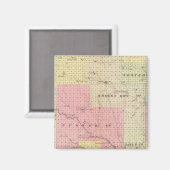 Aimant Comté de Custer et Logan, Nebraska (Recto/Verso)