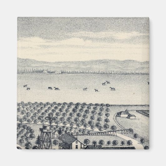 Aimant Comté de Fresno, Californie 20 (Devant)