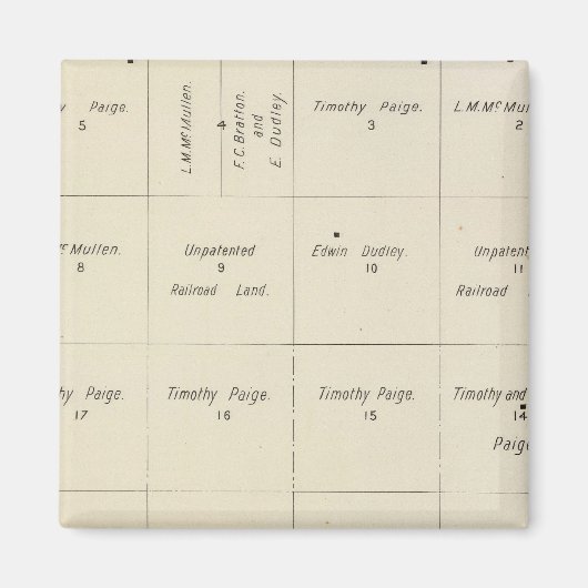 Aimant Comté de Fresno, Californie 4 (Devant)