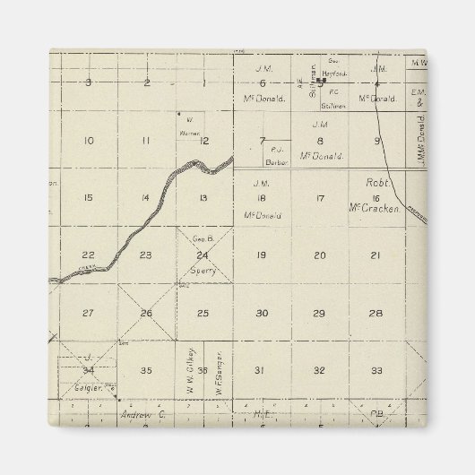 Aimant Comté de Fresno, Californie 5 (Devant)