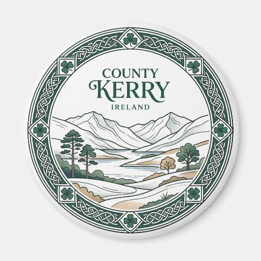 Aimant Comté de Kerry Killarney Irlande (Devant)