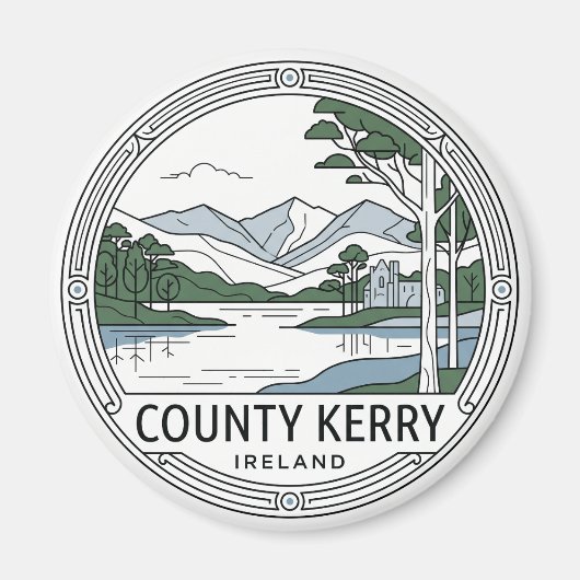 Aimant Comté de Kerry Killarney Irlande (Devant)