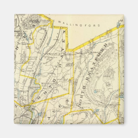 Aimant Comté de New Haven (Devant)