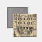 Aimant Comté de Westmoreland, Pennsylvanie (Recto/Verso)