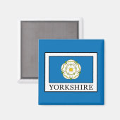 Aimant Comté de Yorkshire Angleterre (Recto/Verso)