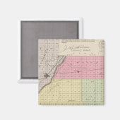 Aimant Comté d'Edwards, Kansas (Recto/Verso)