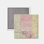 Aimant Comté d'Ellsworth, Kansas (Recto/Verso)