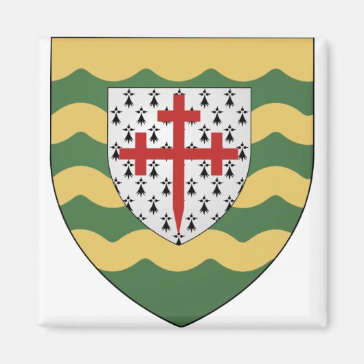 Aimant Comté d'Irlande de Donegal (Devant)