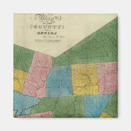 Aimant Comté d'Oneida (Devant)