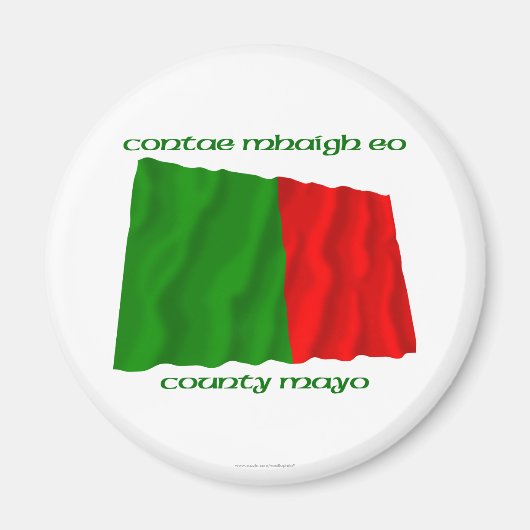 Aimant Comté Mayo Colors (Devant)