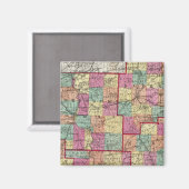 Aimant Comtés de l'Ohio (Recto/Verso)